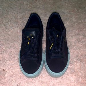 Rihanna Suede Creepers